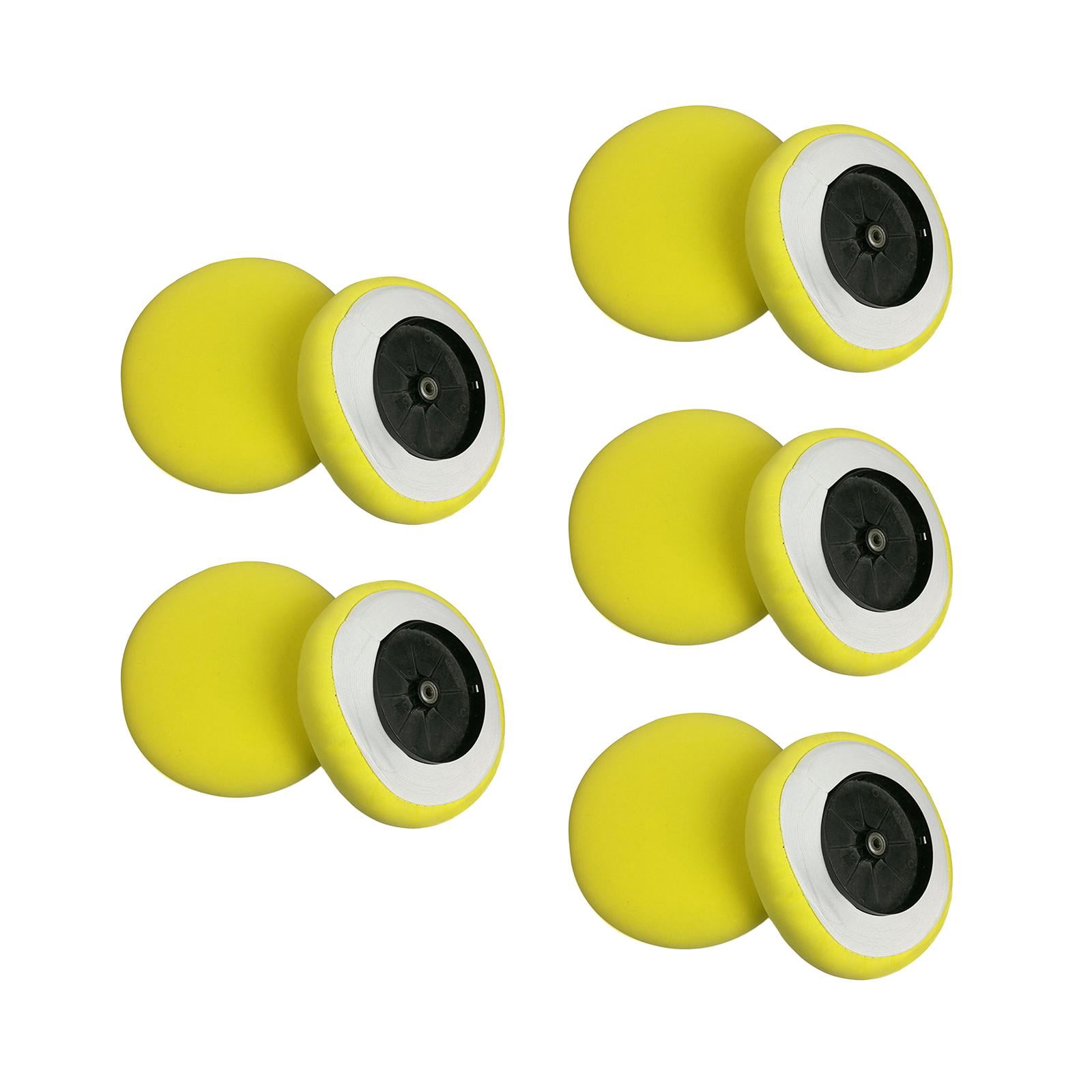 Fzaqwen 10 Pieces Polishing Bonnet Buffing Pad Covers Polisher Accessories Buffer Waxers Diameter 24cm