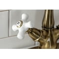 thumbnail image 4 of Kingston Brass KS1493PX Vessel Standard Mount Bathroom Faucet, Antique Brass, 4 of 4