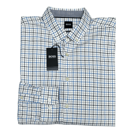 Boss Shirt Rikard Slim Fit Pastle Blue Size XL