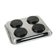 thumbnail image 2 of Magnetic Parts Tray 9.5" x 10" Large Square Stainless Steel Parts Storage Tray, 2 of 3