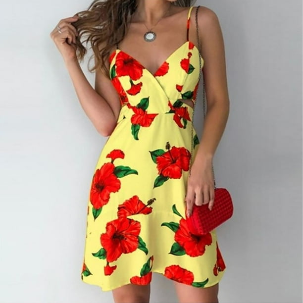 Walmart summer dresses on cheap sale