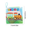 thumbnail image 3 of Juguetes, Educación, Libro de tela para niños Juguete de educación temprana 4 lados 8 páginas Libro de palma Tema de frutas Libro de tela para niños, libro de tela, 3 of 6