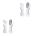 thumbnail image 3 of Inteprter 1 par de guantes para lavar platos, fregador de manos, tazas de reutilizables, manoplas de esponja para frutas, cocina, baño, Type1 NO1, 3 of 6