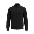 thumbnail image 3 of Men's Full Zip Knit Cardigan Sweater,Autumn Winter Ribbed Knit Stand Collar Warm Jacket Outerwear, 3 of 4