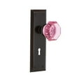 thumbnail image 4 of Nostalgic Warehouse Nykwap_Psg_238_Kh New York Solid Brass Rose Passage Door Knob Set -, 4 of 7