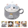 thumbnail image 4 of Decorative Cartoon Bowl Instant Noddles Container Multi-Purpose Ceramic Bowl, 4 of 9