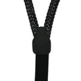 thumbnail image 2 of CTM® Coated Leather Button-End 3/4 Inch Braided Suspenders, 2 of 3