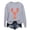 Grey, variant on Womens Lobster Graphic Sweatshirt Crewneck Long Sleeve Loose Fit Pullover Top Spring Casual Sweatshirts