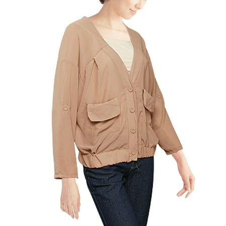 SHEIN Pink Elastic Hem Surplice Wrap Crop Top Women Deep V
