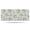Pioneer Flower Floral-1, variant on Pioneer Flower Floral Print Pattern Bathroom Rugs Mat, Non Slip Microfiber Bathroom Rug with Rubber Backing, Soft Mats for Bathroom Floor Tub Shower, 24"x60"