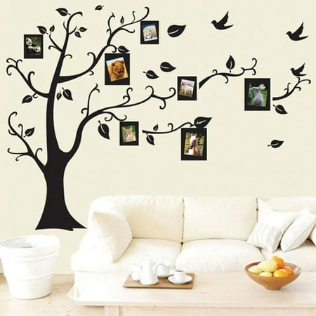 Wall Paper Black Tree Removable Decal Room Sticker Vinyl Art Diy Decor Home Family Poster Canada - Tree Decal Wall Decoration Wall Paper Black Tree Removable Decal Room Sticker Vinyl Art Diy Decor Home Family Poster Canada - Tree Decal Wall Decoration