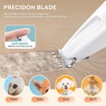 thumbnail image 3 of Recortadora de patas para perros MOONEON 2026 Precision con luz LED IP68, 3 of 9