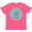 Vintage Hot Pink, variant on Inktastic Blue Donut Youth T-Shirt