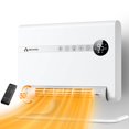 thumbnail image 2 of Calentador de pared Arecovas PTC de 1500 W para dormitorio de 150 m² con mando a distancia, 2 of 9