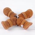thumbnail image 5 of Summark 4Pcs Pets Dog Shoes Winter Warm Snow Boots Puppy Protective Anti-slip Booties, 5 of 6