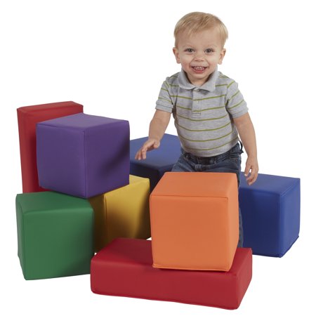 SoftZone® Stack-A-Block Set 8-Piece - Primary