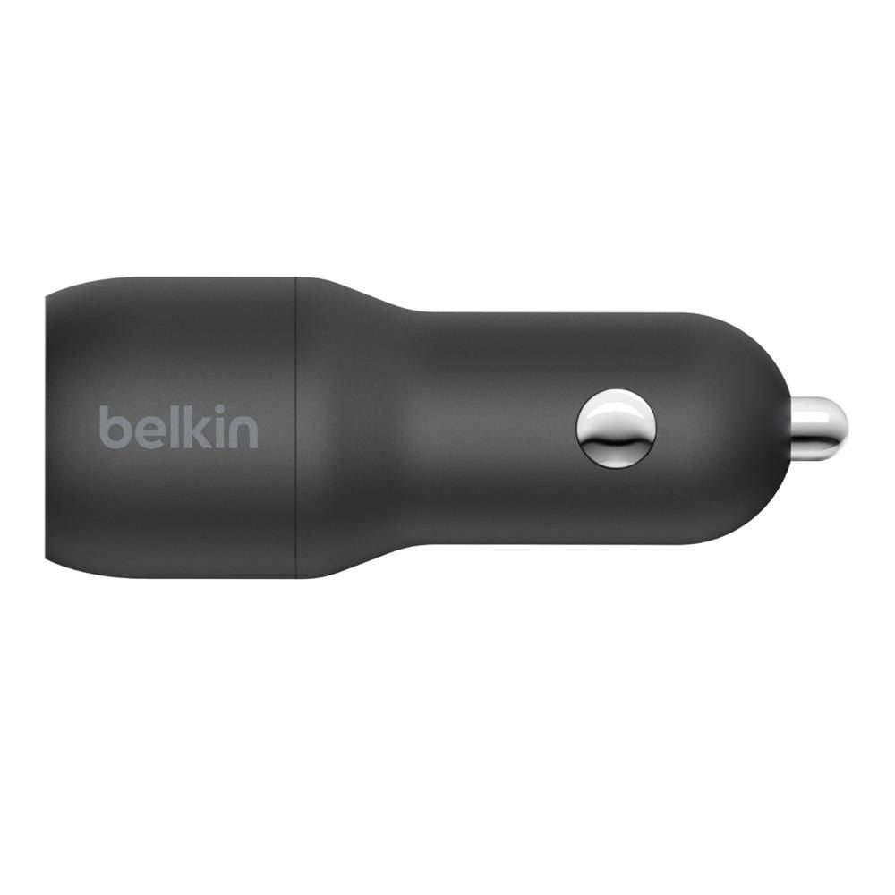 Chargeur de voiture double USB-A 24 W BOOST↑CHARGE™ <br>+ Câble Lightning vers USB-A BELKIN DUAL LTG CR CHRG