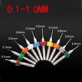 thumbnail image 2 of PEONAVET Perceuse 10 Pcs Outil Métal Bois Gravure Circuit Carbure CNC PCB Perceuse, 2 of 2