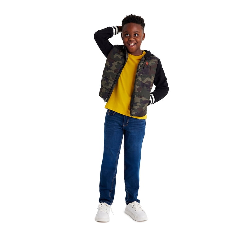 U.S. Polo Assn. Boys Straight Fit Denim Jean photo 2