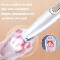 thumbnail image 3 of Petoir, Petoirpet Trimmer, Petior Pet Paw Trimmer, Multifunctional Pet Hair Clippers for Grooming with LED Light, Low Noise Waterproof Rechargeable Pet Paw Trimmer for Pet Paws Eyes Ears Face, 3 of 7