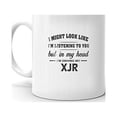 thumbnail image 2 of I'm Driving My JAGUAR XJR Coffee Tea Ceramic Mug Office Work Cup Gift 11oz, 2 of 3