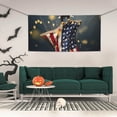 thumbnail image 2 of Lsque North American Bald Eagle1 Pattern Party Banner, Festive Banner , Holiday Celebrations and Events for Carnival Birthday Party Festival Decorations-Small, 2 of 8