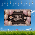 thumbnail image 7 of Pink Balloon Happy Birthday Banner Decorative Glitter Design Easy Setup for Party Background Celebration Holiday Event, 7 of 7