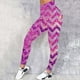 thumbnail image 4 of Gibobby Flare Leggings Leggings deportivos estampados del 4 julio para mujer Pantalones yoga（Rosa， L), 4 of 5