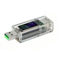 thumbnail image 1 of USB Tester DC Digital Voltmeter Amperimetro Voltage Current Volt Meter Ammeter Detector Power Bank Charger Indicator ,Improved Measurement Accuracy, 1 of 7