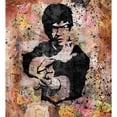 thumbnail image 2 of Wiley, Marta 15x16 Black Modern Framed Museum Art Print Titled - Bruce Lee III, 2 of 4
