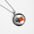 thumbnail image 4 of Mathematical Engineering Glass Circular Pendant Necklace - Stunning Jewelry for Women, Necklaces for Every Occasion, 4 of 5