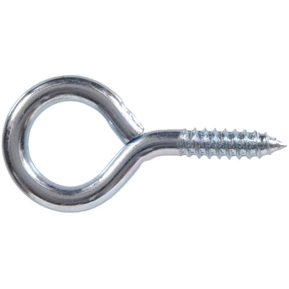 Hillman 0.19 x 1.88 in. Zinc Plated Screw Eye - Pack of 100