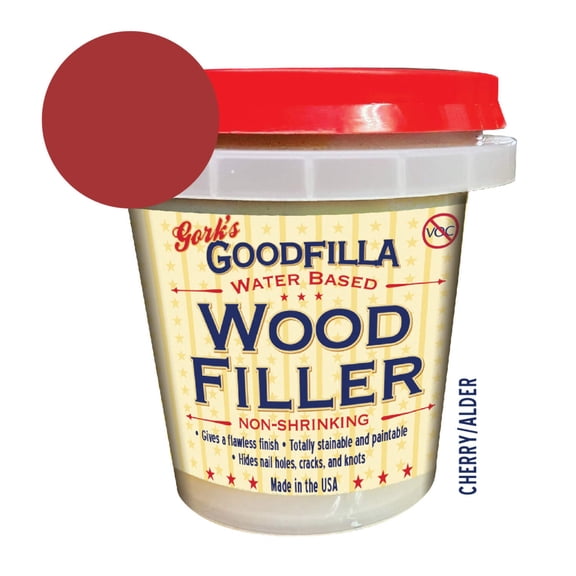GoodFilla Wood and Grain filler, Cherry, 8oz