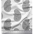 thumbnail image 1 of Soimoi Cotton Poplin Fabric Paisley Block Printed Craft Fabric by The Yard 56 Inch Wide, 1 of 1