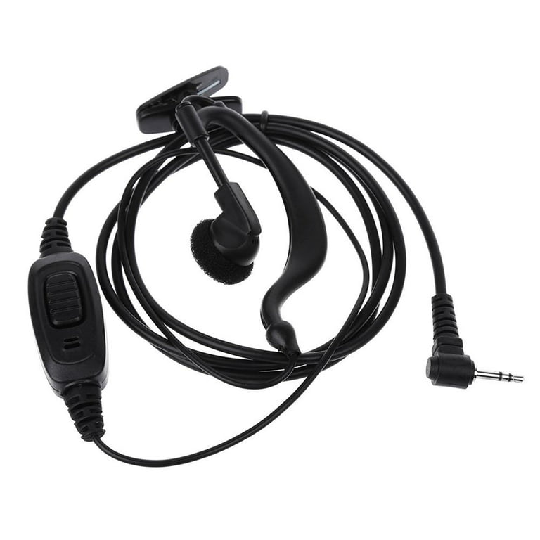 Kotyreds Walkie Talkie Headset G Shaped Accessories T6200 TKLR T3 Radio - Walmart.com
