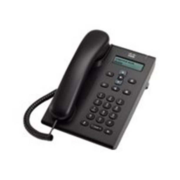 Cisco CP-3905 Téléphone Unifié 3905&44; Combiné Standard&44; Charbon de Bois