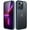 Storm Blue, variant on JETech Matte Case for iPhone 13 Pro Max 6.7-Inch, Shockproof Military Grade Drop Protection, Frosted Translucent Back Phone Cover, Anti-Fingerprint (Black)