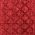 thumbnail image 1 of Ahgly Company Indoor Square Abstract Red Modern Area Rugs, 4' Square, 1 of 4