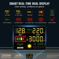 thumbnail image 3 of KFFKFF 2500W Battery Backup System for Sump Pump, Features LCD Screen, Automatically Shifts to Battery Inverter Power for Uninterrupted Sump Pump Functioning, Ideal for Emergencies and Power Failures, 3 of 9