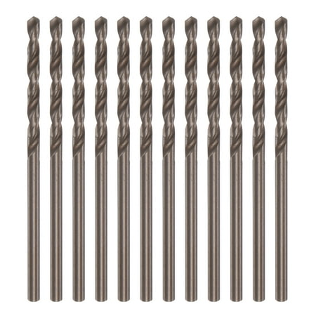 

Uxcell 12pack Cobalt Drill Bits 2.1mm M35 High Speed Steel Metric Twist Drill Bit Straight Shank Jobber Drill Bits