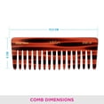 thumbnail image 3 of Vega Handmade Comb - Shampoo HMC-30 1 Pcs, 3 of 6