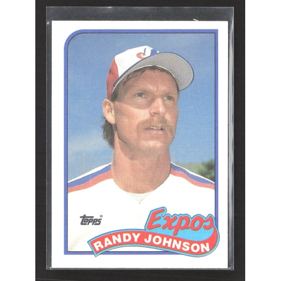 1989 Topps Randy Johnson #647