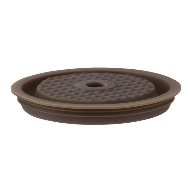 Naiovety Cubierta de silicona reutilizable, tapa de filtro de sellado de café, lavable, para el hogar, comedor, Bar, cafetería, restaurante, panadería, Juegos de servir café y té 1 PC Naiovety HA067118-01