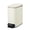 Creamy White, variant on ll Bathroom Trash Can with Lid Soft Close, Step Pe Gallon Stainless Steel Slim Garbage Can for Bedroom, Diaper Waste Ba