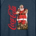 thumbnail image 3 of Coca-Cola - Vintage Santa With Presents - Women's Lightweight French Terry Long Sleeve Shirt, 3 of 5