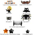 thumbnail image 3 of Kit de pancartas de globos de Halloween Decoración de fiesta feliz de Halloween Incluye pancarta de Halloween / Globos de látex / Guirnaldas de papel / Globos de aluminio inflables, 3 of 4
