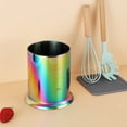 ReaNea Rainbow Utensil Holder for Countertop, Stainless Steel Kitchen