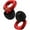 Red, variant on Audree Style Ear Plugs for Concert, Festival, Event & Noise Sensitivity, Iron Gray