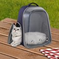 thumbnail image 1 of cómoda para transporte de mascota y mascotas aerolínea Impermeable Ventana de astronauti Bolsa Bolsa de - oscuro Colco Transportín para gatos, 1 of 8