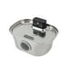 thumbnail image 2 of Fontaine à eau sans fil pour chat, automatique, en acier inoxydable, grande capacité de 3,2 L, avec batterie longue durée, prise UE, 2 of 4
